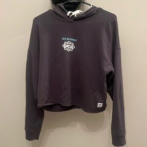 UCA nationals cropped hoodie